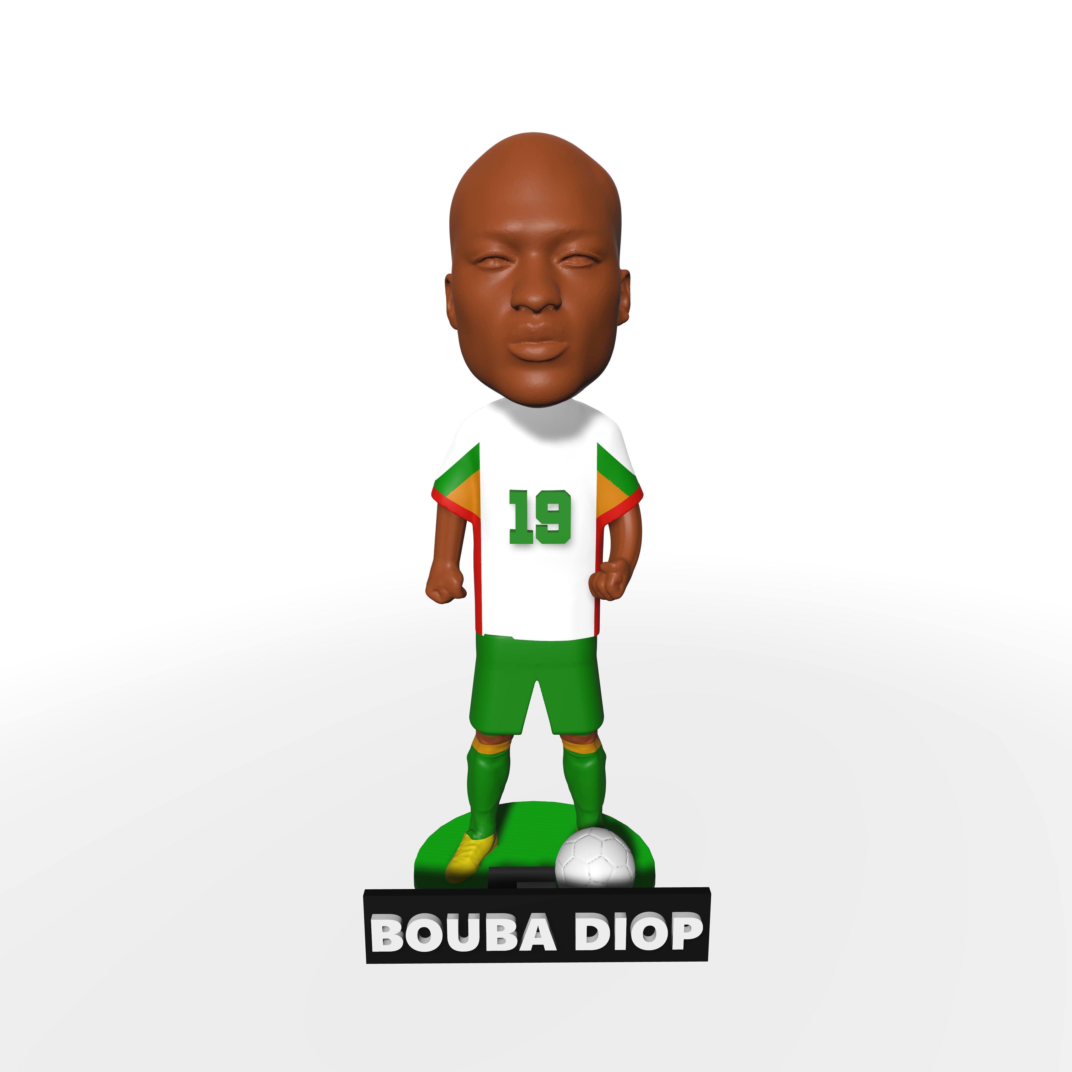 Figurine Bouba Diop - Senegal
