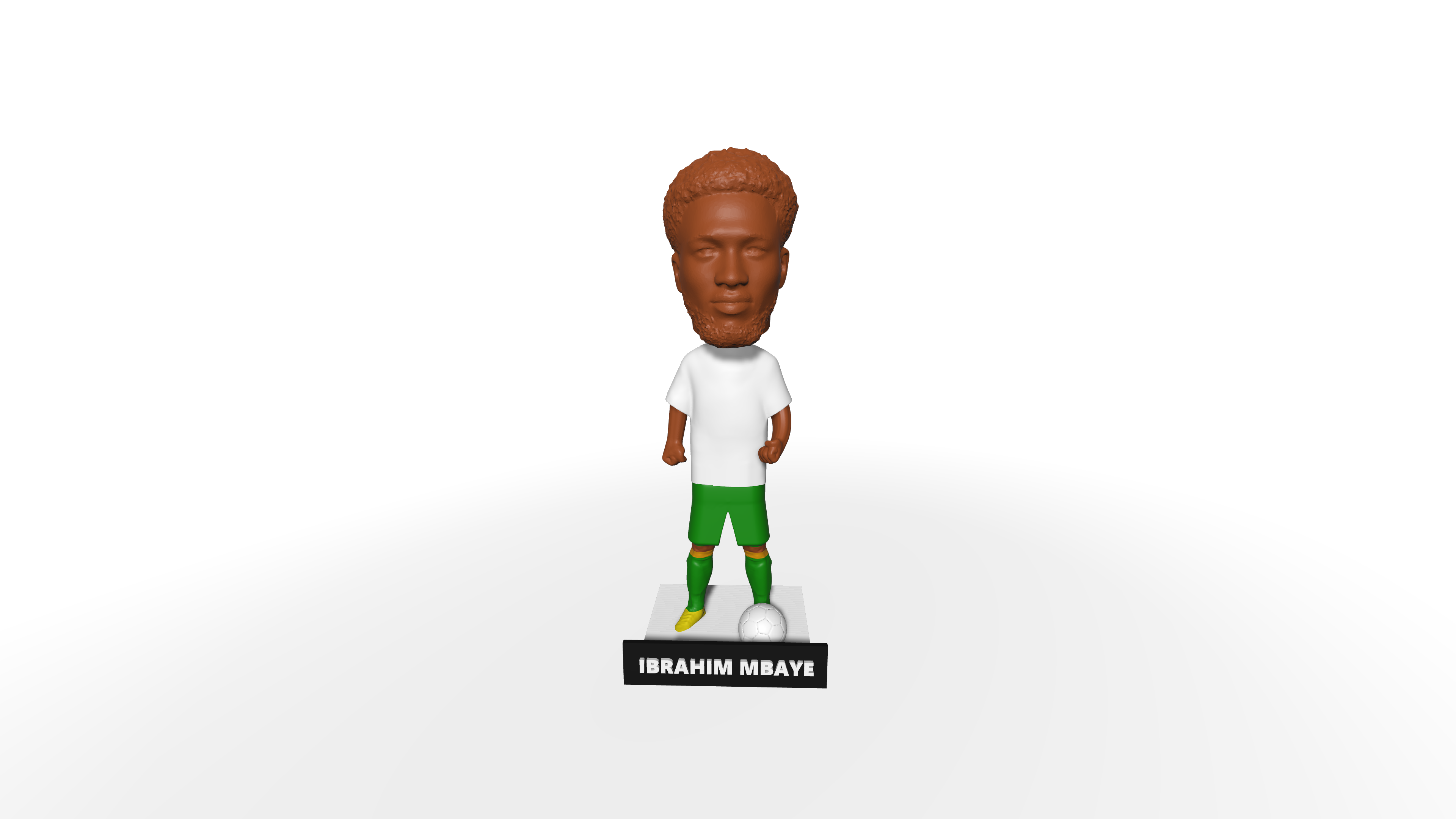 Figurine 3D IBRAHIM MBAYE