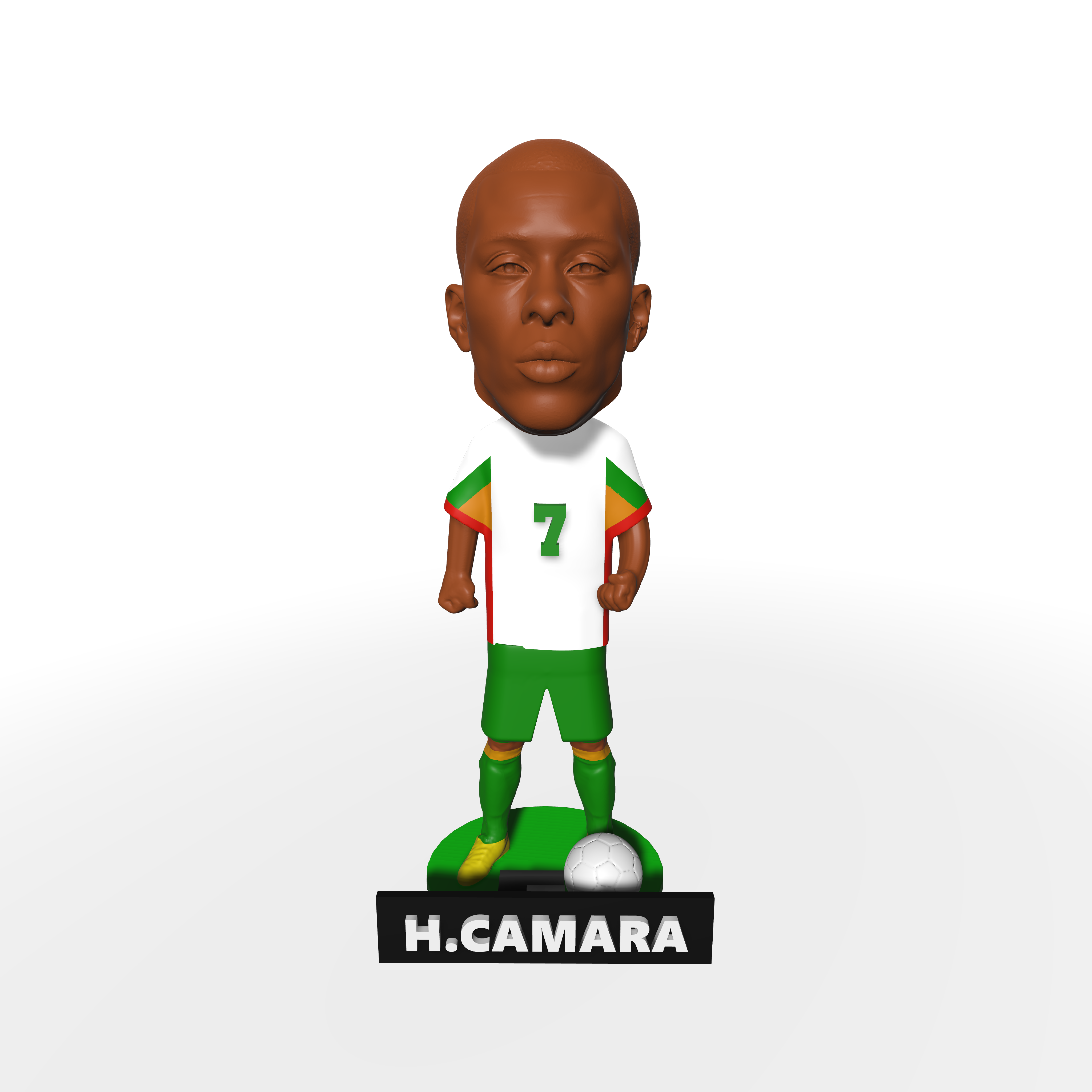 Figurine Henri Camara - Senegal