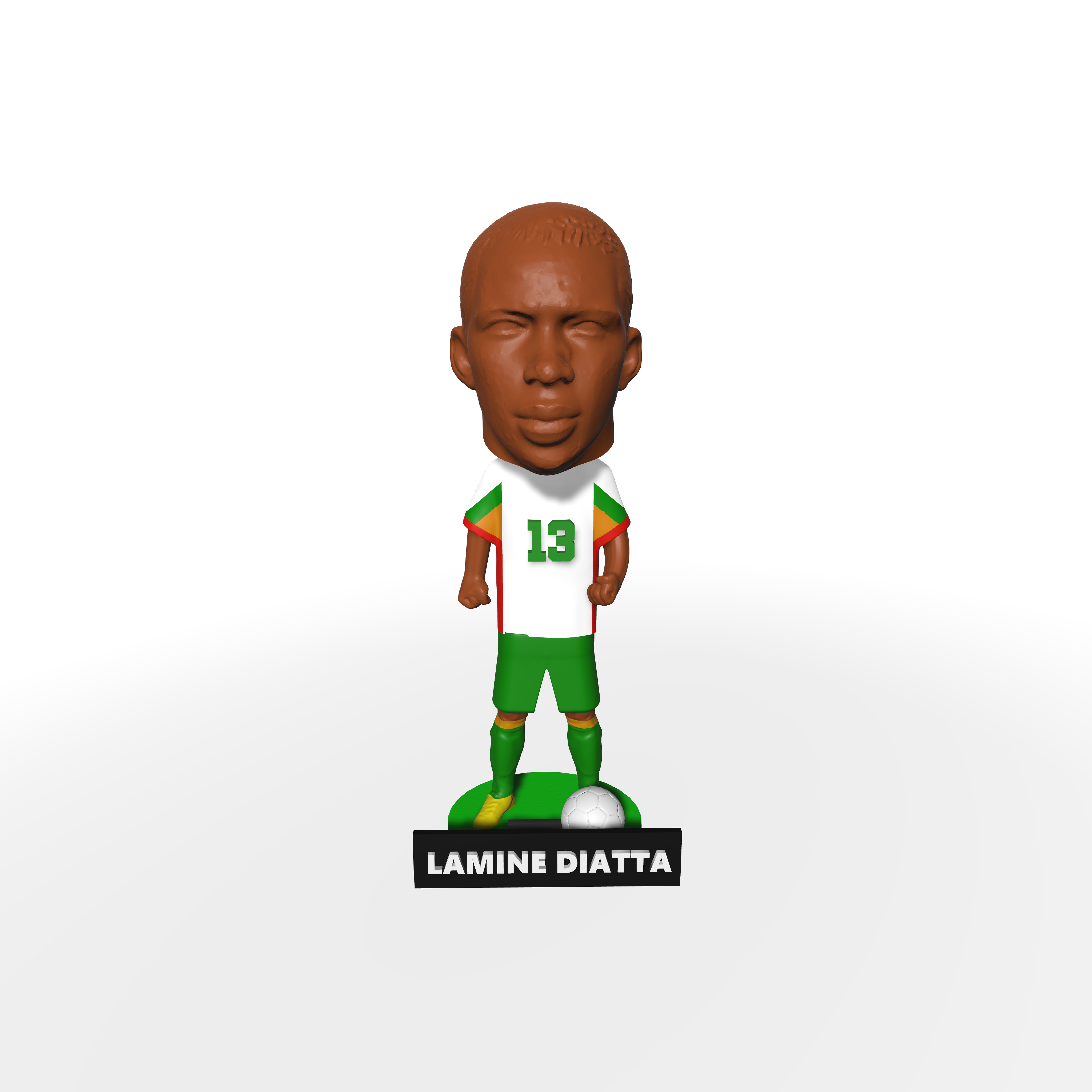 Figurine Lamine Diatta - Senegal