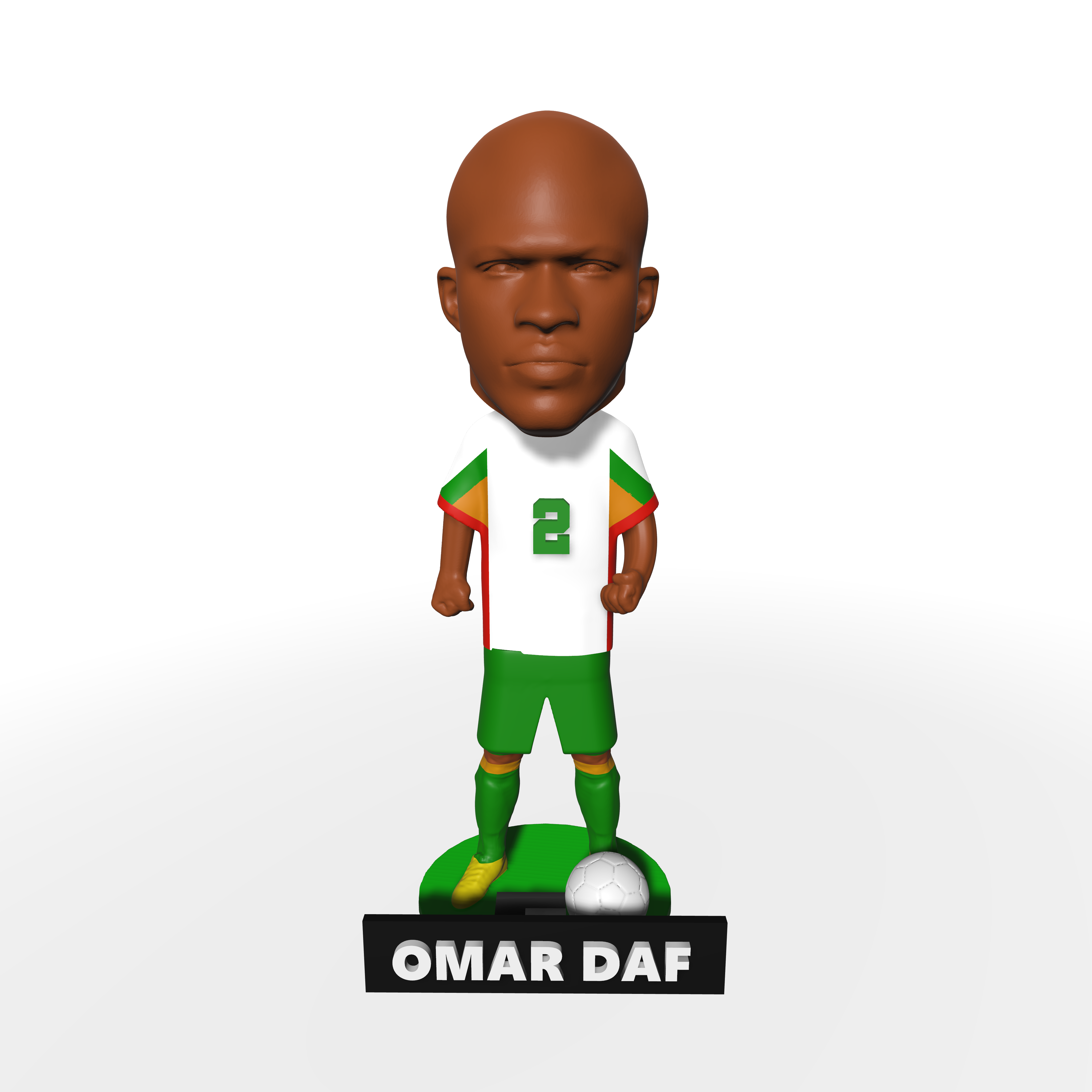 Figurine Omar Daf - Senegal